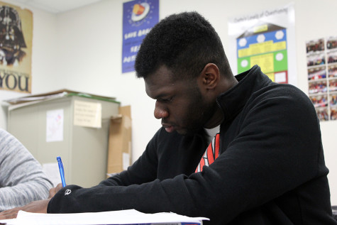 Then-“I thought being a senior would be fun.” Now-“It’s dreadful.” -Okon Essien 